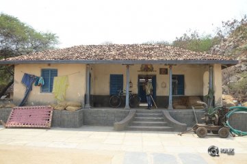 Rangasthalam Movie Village Set Photos